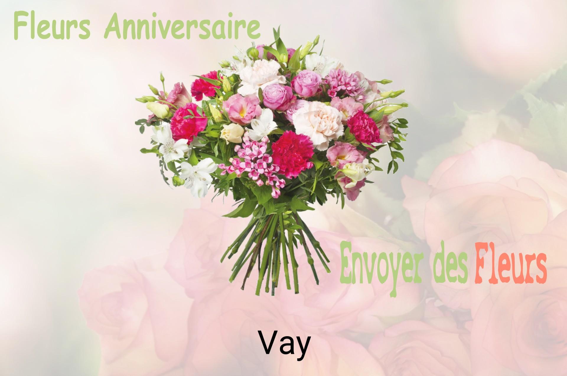 Bouquet de fleurs d’anniversaire livré à Vay